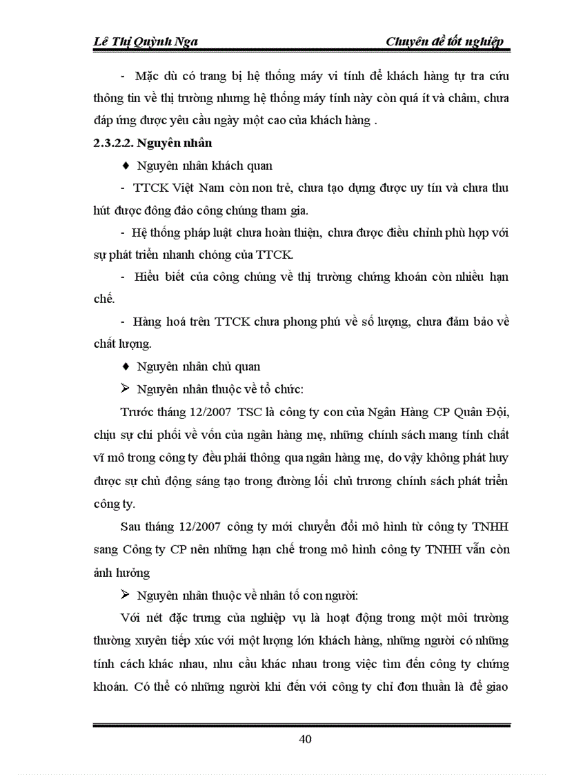 image for page Thực trạng và giải pháp nâng cao hiệu quả hoạt động môi giới chứng khoán tại công ty Cổ phần chứng khoán Thăng Long