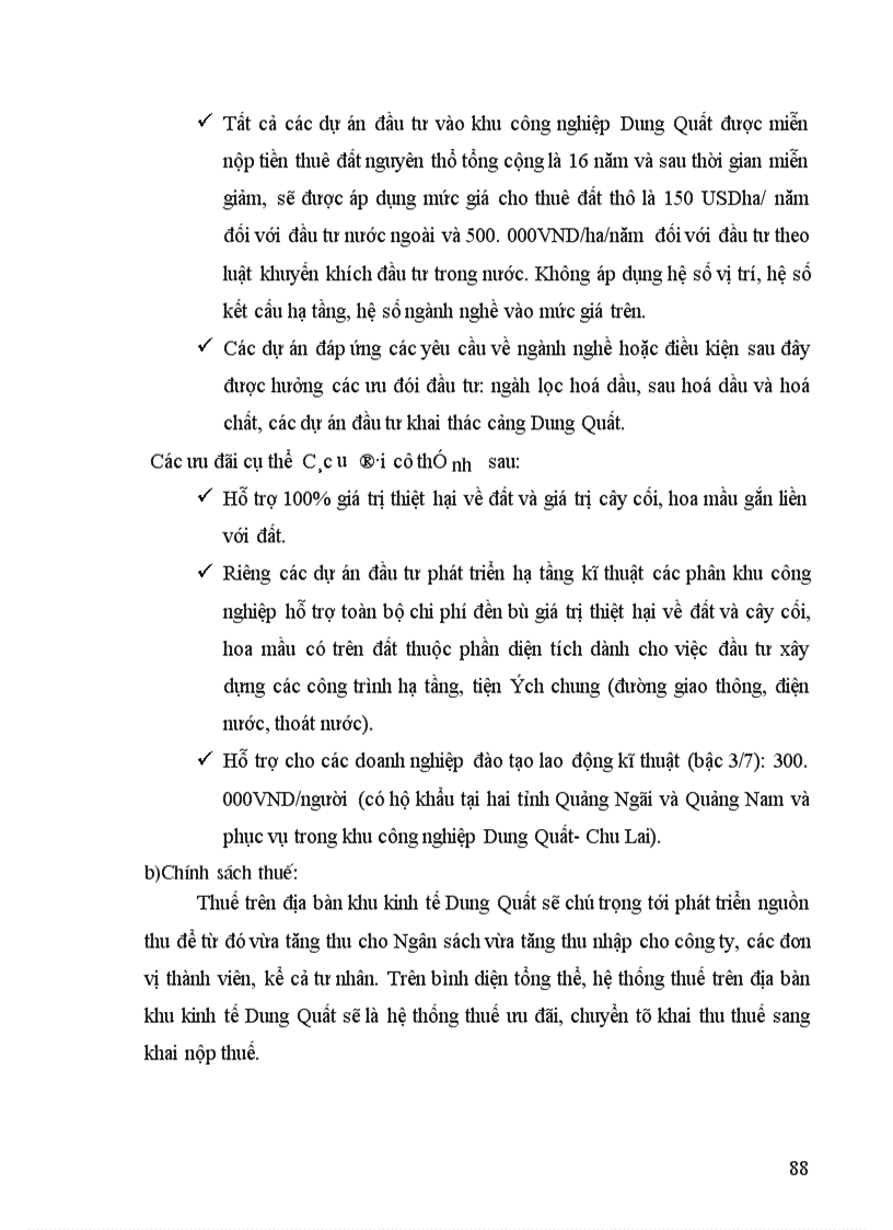 image for page Thực trạng và những vấn đề đặt ra với việc quy hoạch phát triển khu công nghiệp Dung Quất