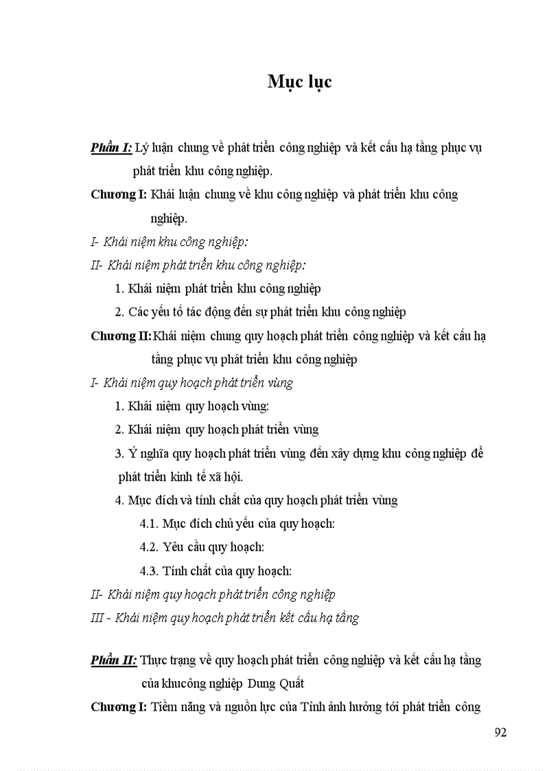 image for page Thực trạng và những vấn đề đặt ra với việc quy hoạch phát triển khu công nghiệp Dung Quất