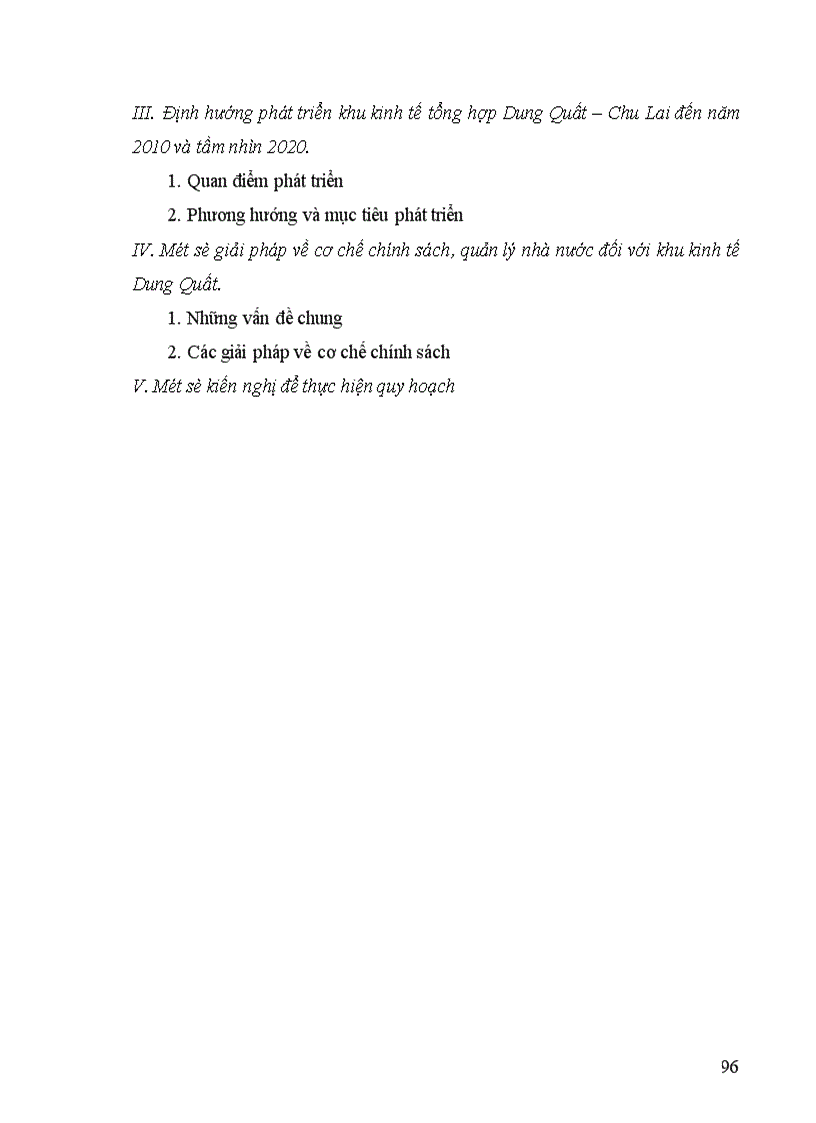 image for page Thực trạng và những vấn đề đặt ra với việc quy hoạch phát triển khu công nghiệp Dung Quất