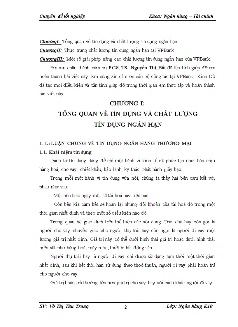 image for page Giải pháp nâng cao chất lượng tín dụng ngắn hạn tại VPBank 1