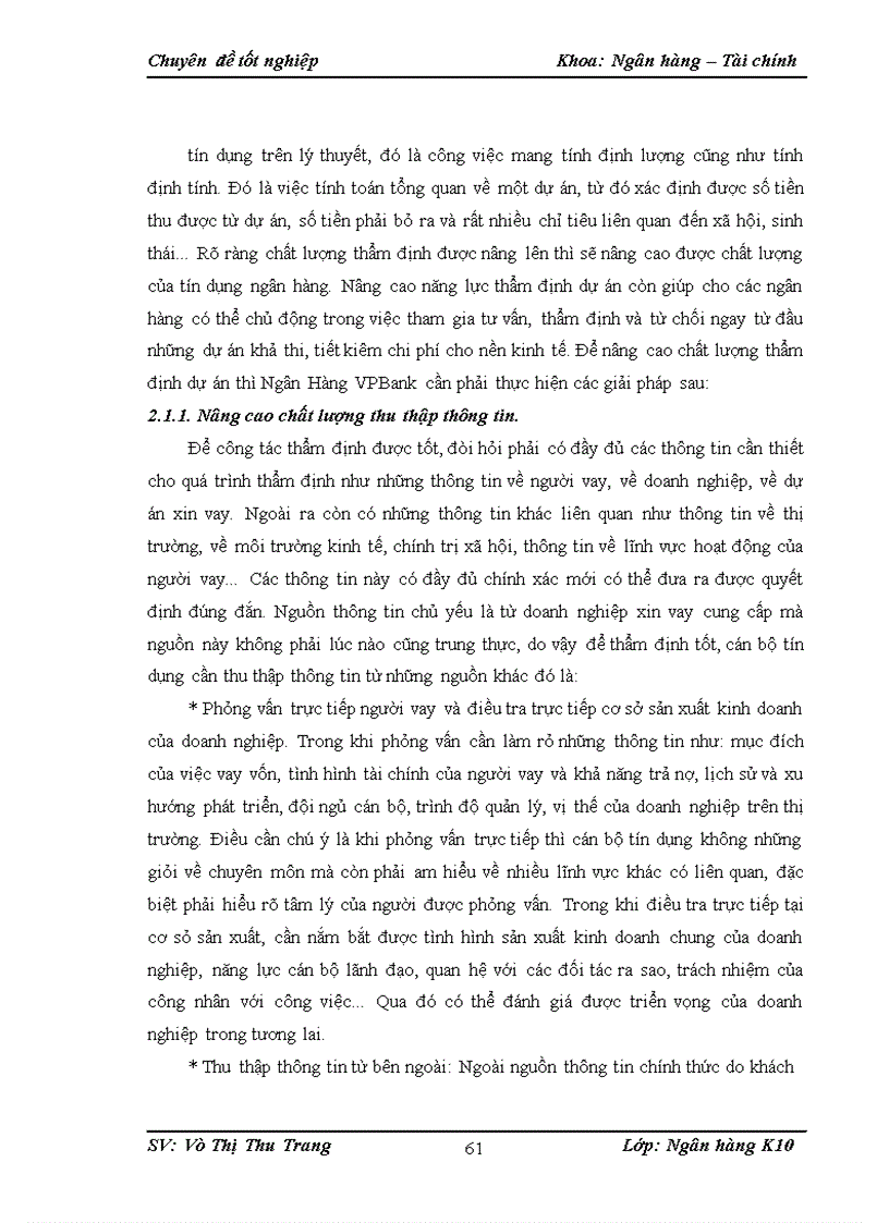 image for page Giải pháp nâng cao chất lượng tín dụng ngắn hạn tại VPBank 1