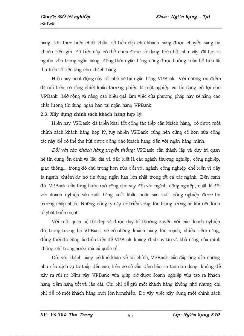 image for page Giải pháp nâng cao chất lượng tín dụng ngắn hạn tại VPBank 1