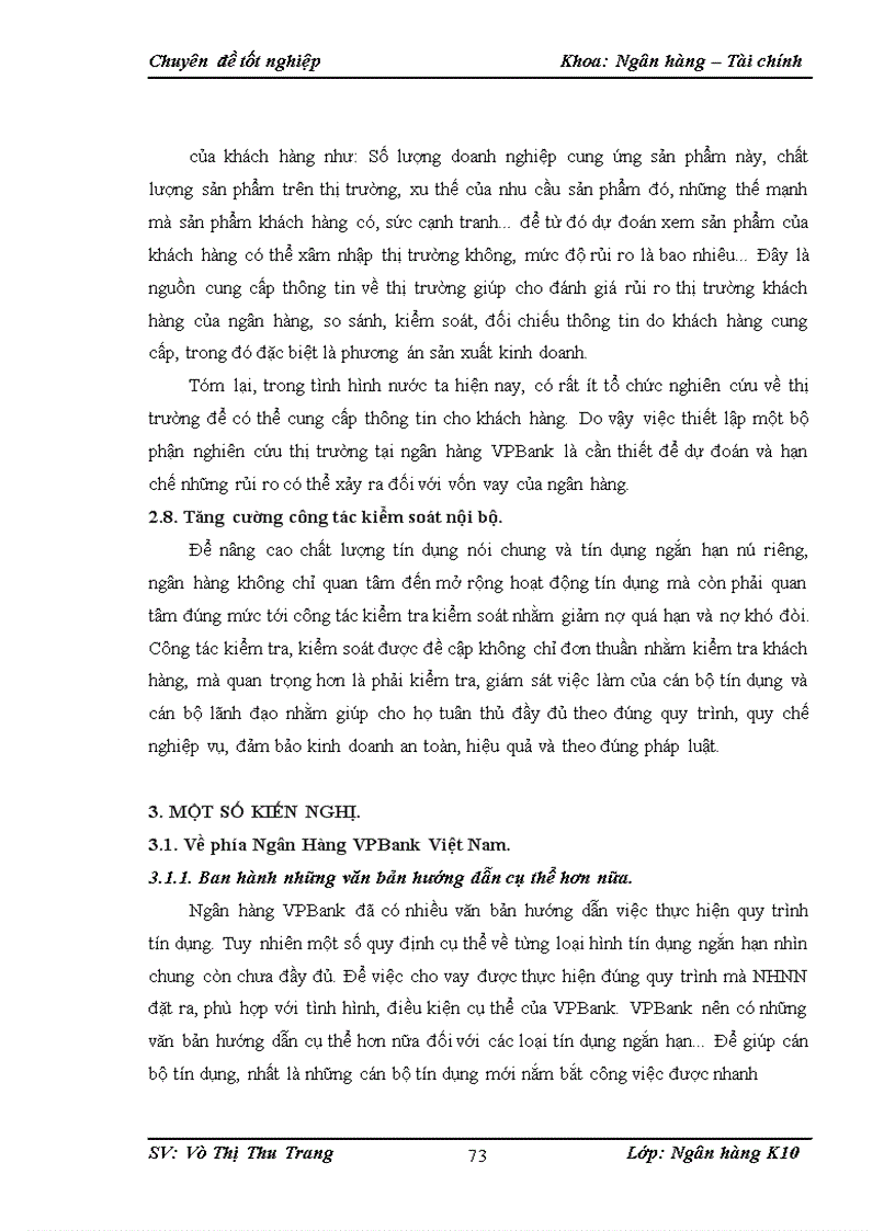 image for page Giải pháp nâng cao chất lượng tín dụng ngắn hạn tại VPBank 1