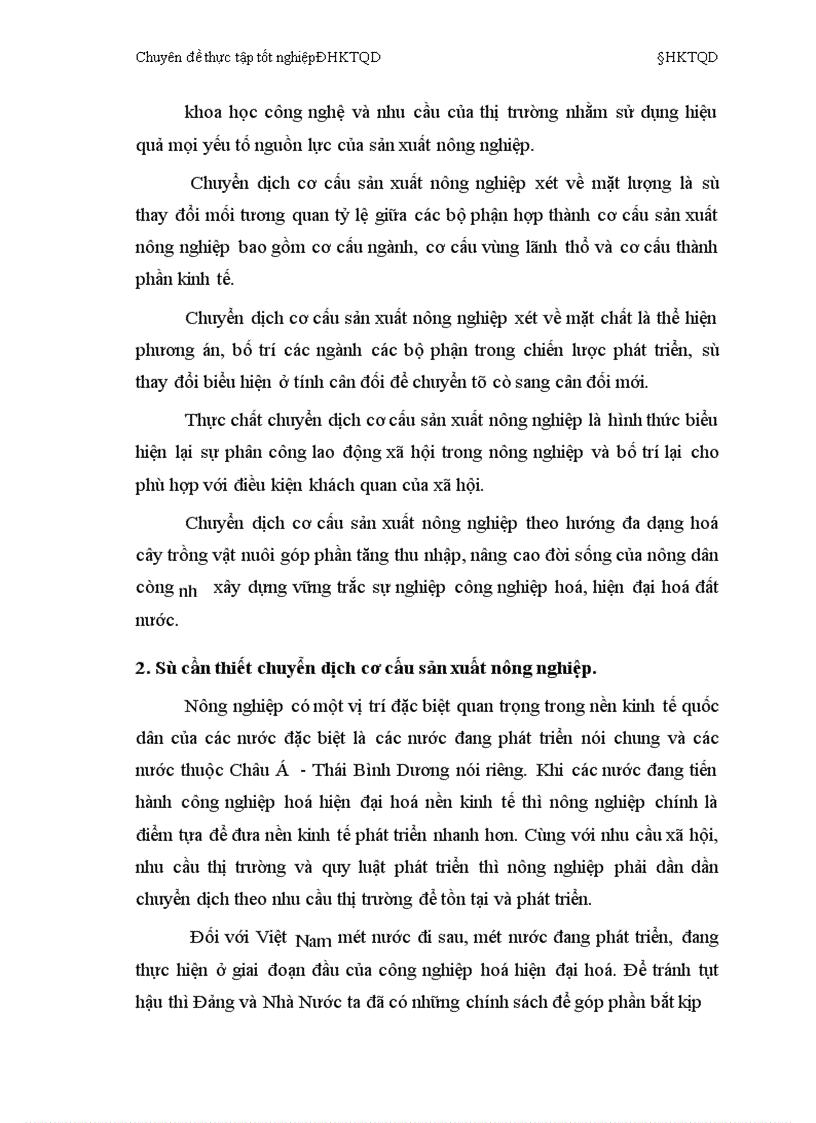 image for page Chuyển dịch cơ cấu sản xuất nông nghiệp tỉnh Hà Tây thực trạng và giải pháp