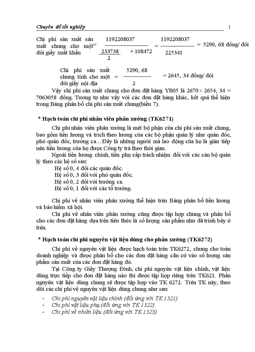 image for page Hoàn thiện hạch toán chi phí sản xuất và tính giá thành sản phẩm tại Công ty Giầy Thượng Đình 1
