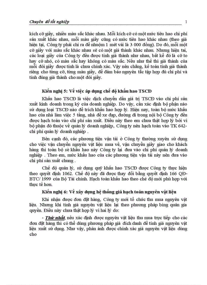 image for page Hoàn thiện hạch toán chi phí sản xuất và tính giá thành sản phẩm tại Công ty Giầy Thượng Đình 1