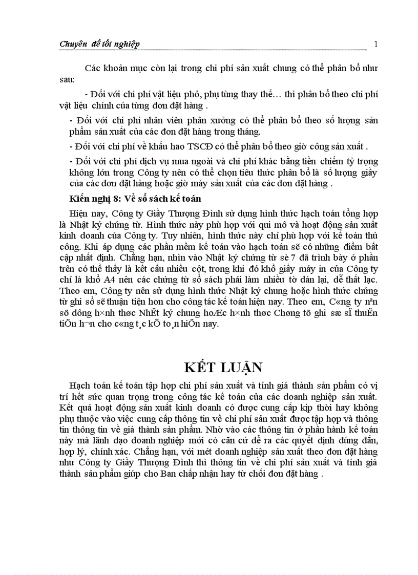 image for page Hoàn thiện hạch toán chi phí sản xuất và tính giá thành sản phẩm tại Công ty Giầy Thượng Đình 1