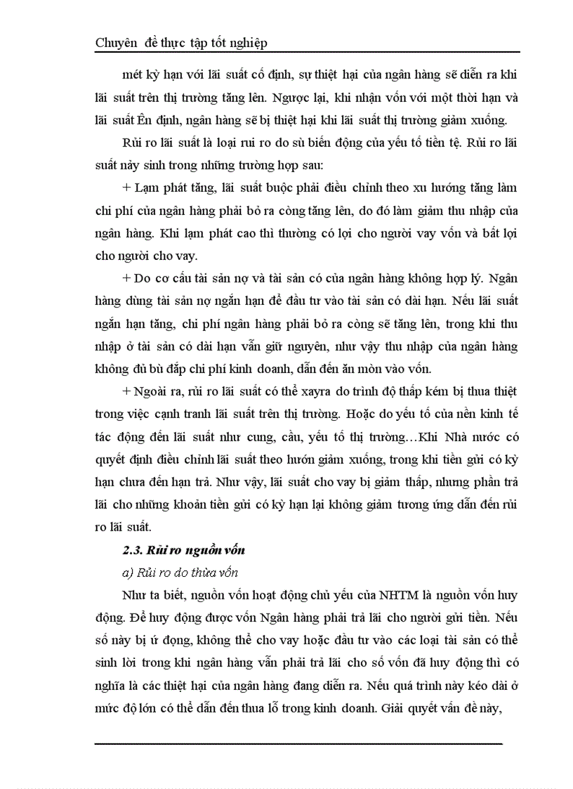 image for page Một số giải pháp hạn chế rủi ro an toàn tín dụng đối với kinh tế ngoài quốc doanh tại Ngân hàng công thương Đống Đa 1