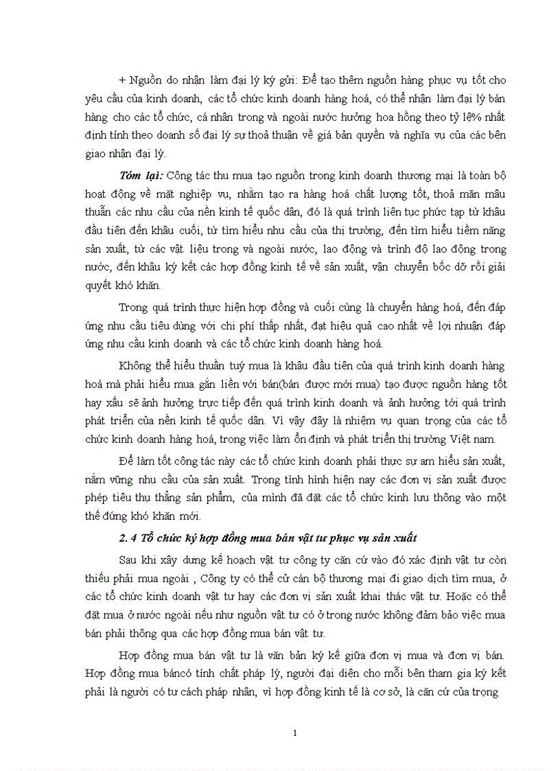 image for page Một số vấn đề về hoạt động đảm bảo vật tư cho sản xuất của công ty khoá Minh Khai