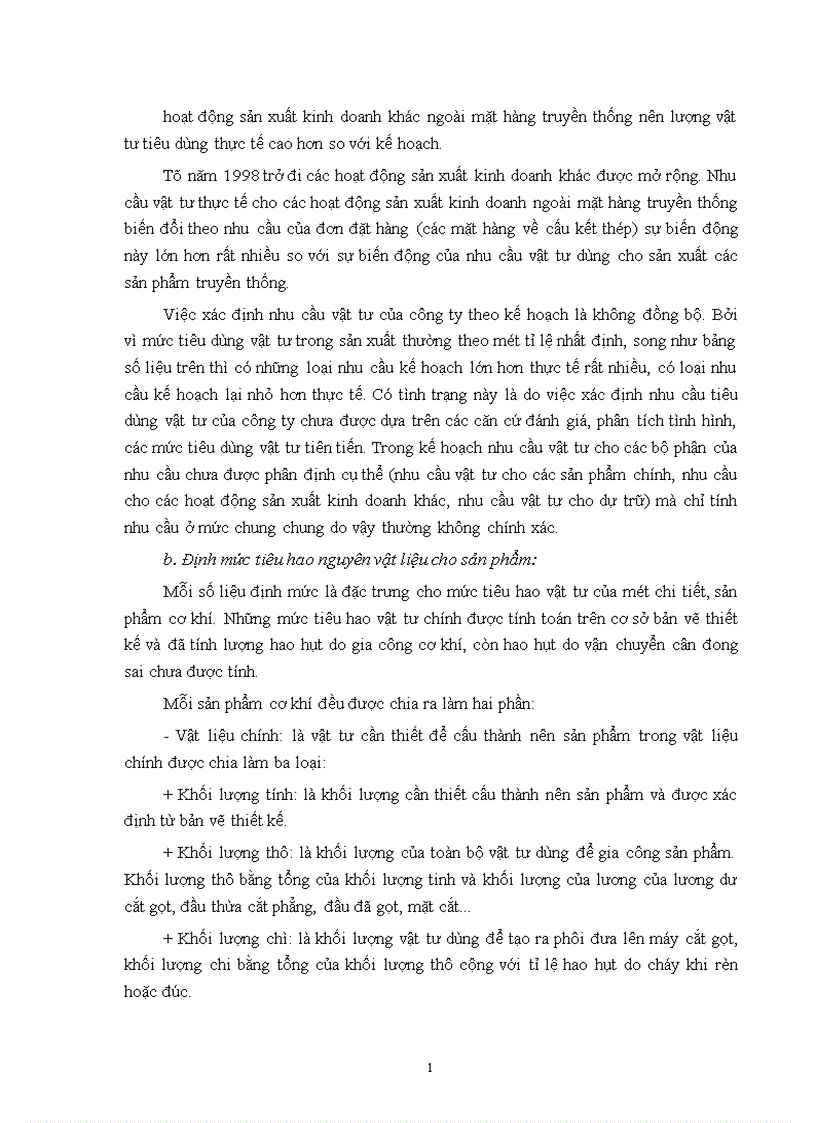 image for page Một số vấn đề về hoạt động đảm bảo vật tư cho sản xuất của công ty khoá Minh Khai