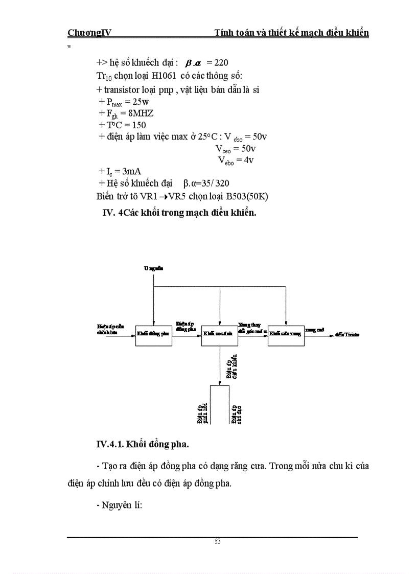 image for page Tính toán và thiết kế mạch điều khiển