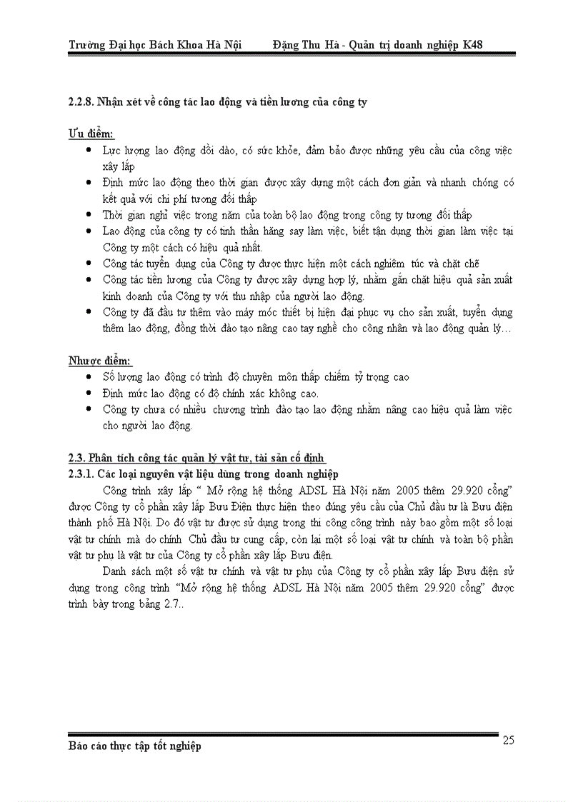 image for page Báo cáo thực tập tại Công ty cổ phần xây lắp Bưu điện