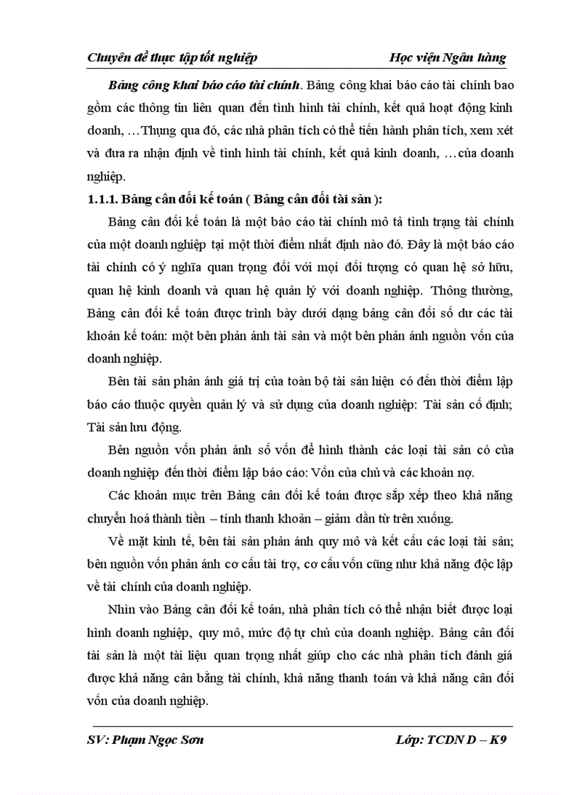 image for page Phân tích tình hình tài chính và các giải pháp tài chính nâng cao hiệu quả sử dụng vốn tại Công ty Cổ phần Xuất nhập khẩu và hợp tác đầu tư VILEXIM 1