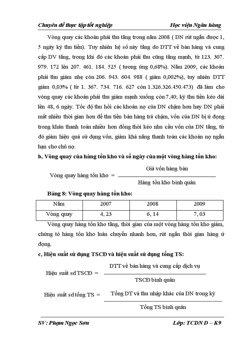 image for page Phân tích tình hình tài chính và các giải pháp tài chính nâng cao hiệu quả sử dụng vốn tại Công ty Cổ phần Xuất nhập khẩu và hợp tác đầu tư VILEXIM 1
