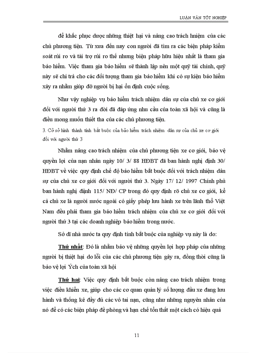 image for page Nghiệp vụ bảo hiểm trách nhiệm dân sự của chủ xe cơ giới đối với người thứ 3 tại công ty bảo hiểm cổ phần Petrolimex thực trạng và giải pháp 1