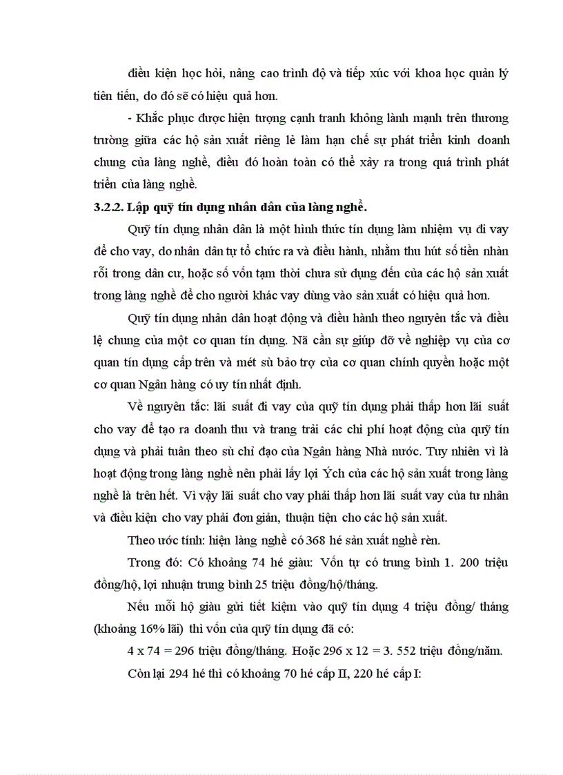 image for page Nghiên cứu tìm hiểu hình thức tổ chức sản xuất tại làng nghề Rèn Lý Nhân huyện Vĩnh Tường tỉnh Vĩnh Phúc và đề xuất giải pháp thúc đẩy phát triển sản xuất của làng nghề