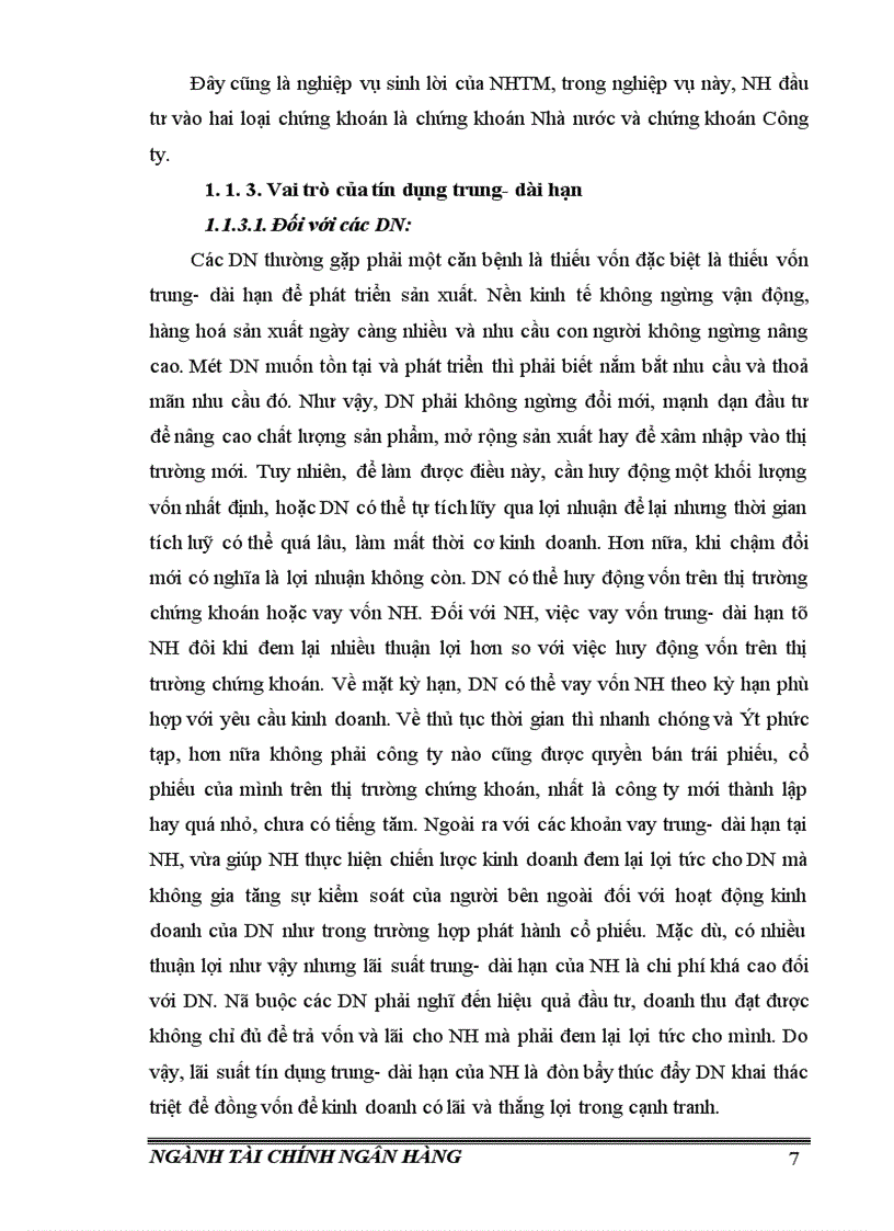image for page Giải pháp nâng cao hiệu quả tín dụng trung dài hạn tại Ngân Hàng đầu tư và phát triển việt nam 1