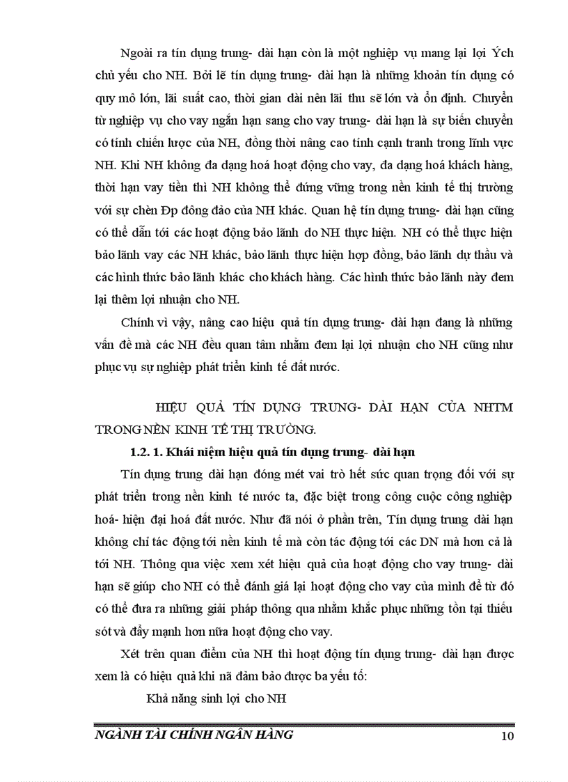 image for page Giải pháp nâng cao hiệu quả tín dụng trung dài hạn tại Ngân Hàng đầu tư và phát triển việt nam 1