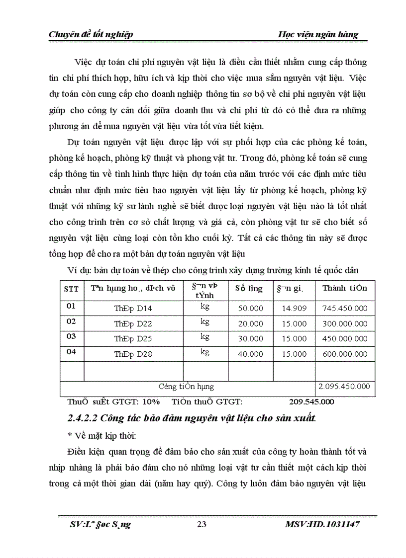 image for page Một số phương hướng và biện pháp cơ bản nhằm tăng cường công tác quản lý nguyên vật liệu trong doanh nghiệp