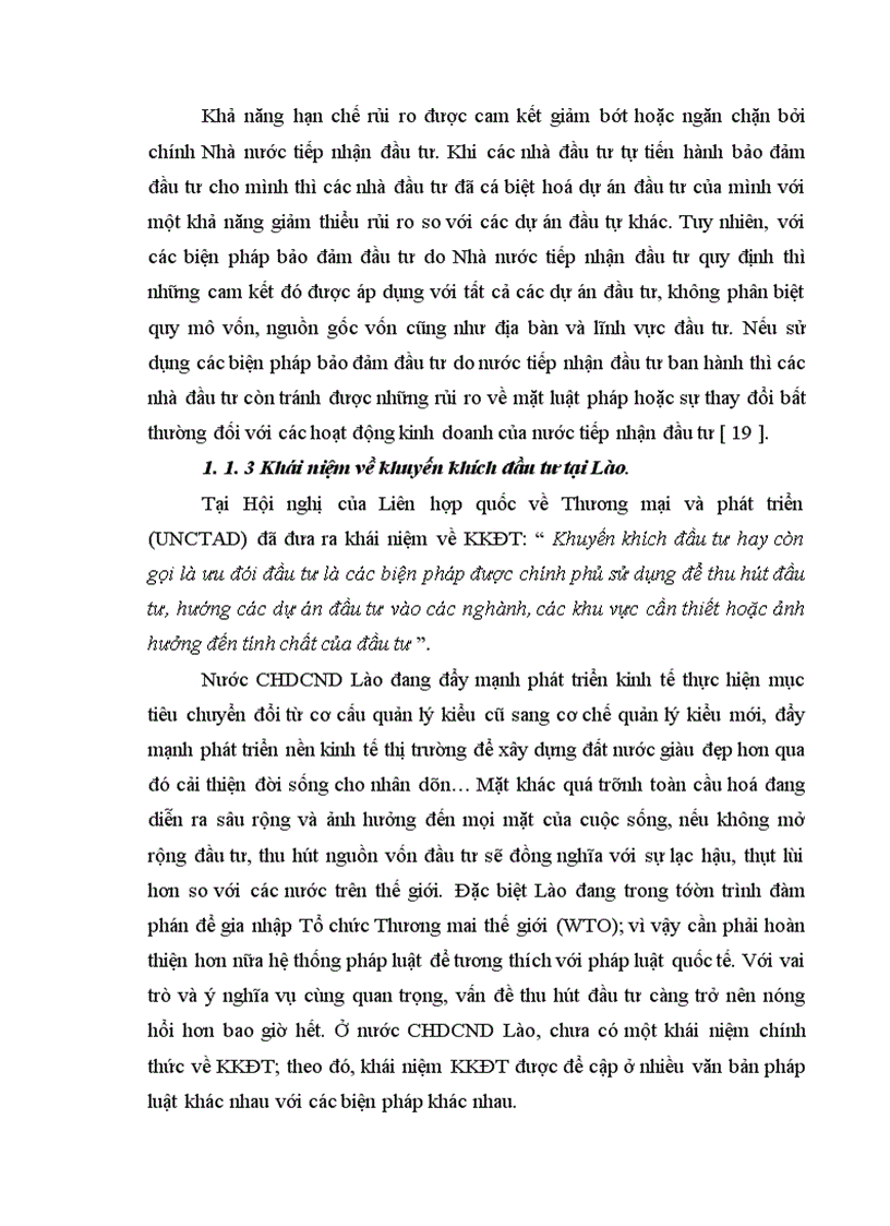 image for page Pháp luật về biện pháp bảo đảm đầu tư và khuyến khích đầu tư trực tiếp nước ngoài tại CHDCND Lào 1