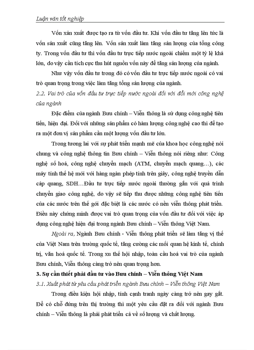 image for page Một số giải pháp nâng cao khả năng thu hút đầu tư trực tiếp nước ngoài vào Bưu chính Viễn thông Việt Nam 1