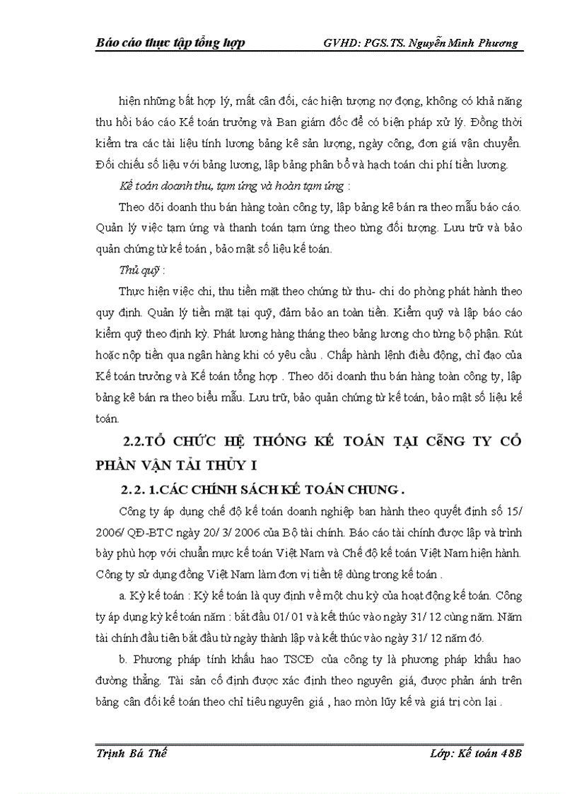 image for page Tổ chức bộ máy kế toán và hệ thống kế toán tại công ty cổ phần vận tải thủy i