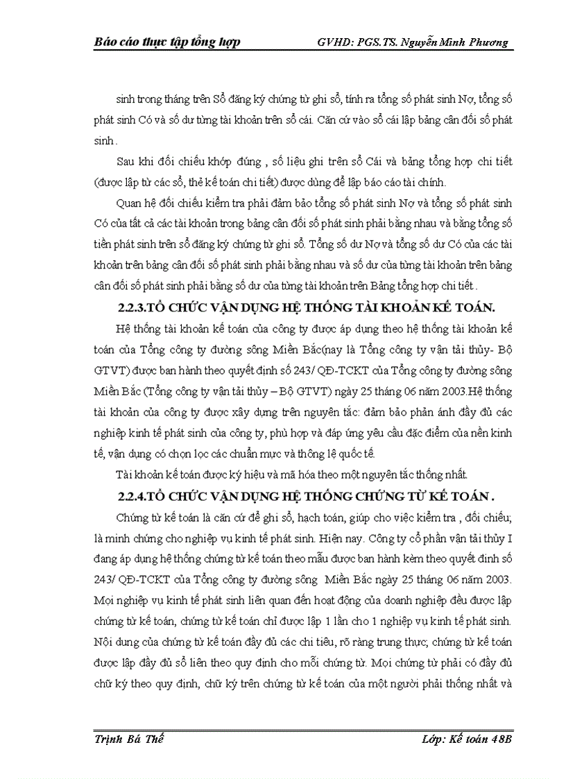 image for page Tổ chức bộ máy kế toán và hệ thống kế toán tại công ty cổ phần vận tải thủy i