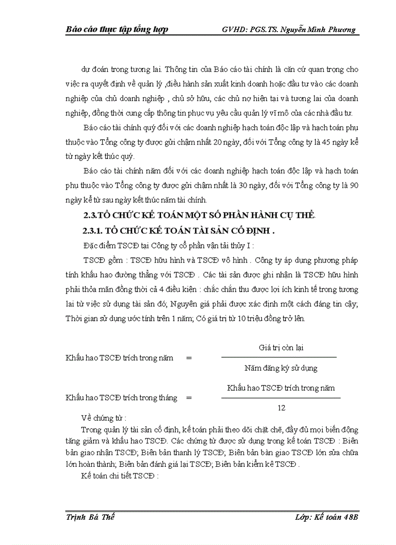 image for page Tổ chức bộ máy kế toán và hệ thống kế toán tại công ty cổ phần vận tải thủy i