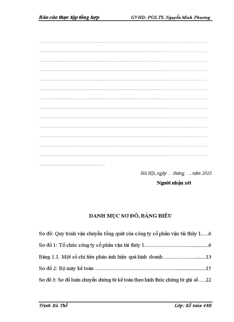 image for page Tổ chức bộ máy kế toán và hệ thống kế toán tại công ty cổ phần vận tải thủy i