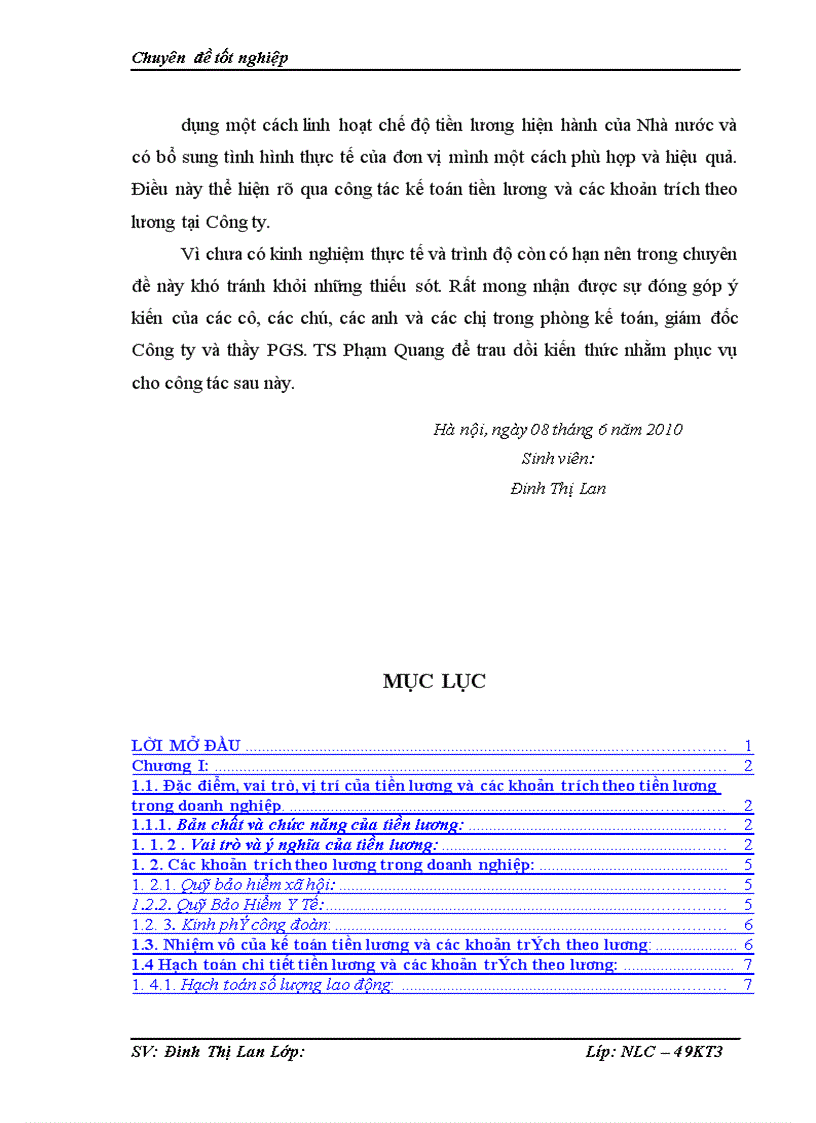 image for page Kế toán tiền lương và các khoản trích theo lương tại Công ty TNHH TM DV Hoàng Cầu 1