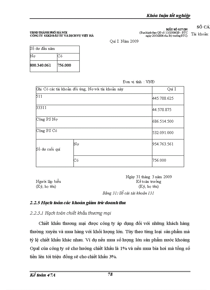 image for page Hoàn thiện hạch toán tiêu thụ thành phẩm và xác định kết quả kinh doanh trong công ty sản xuất kinh doanh đầu tư và dịch vụ Việt Hà 1