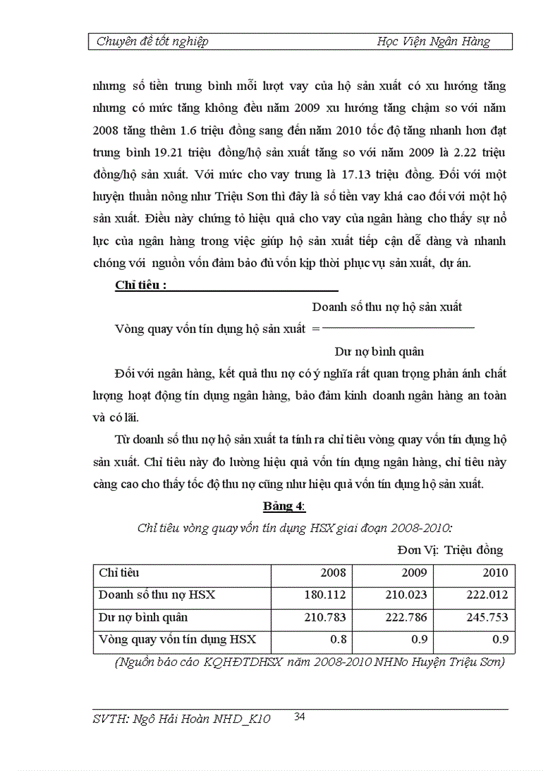 image for page Một số giải pháp nhằm nâng cao chất lượng tín dụng đối với hộ sản xuất nông nghiệp ở Ngân hàng nông nghiệp và phát triển nông thôn huyện Triệu Sơn Tỉnh Thanh Hóa 1