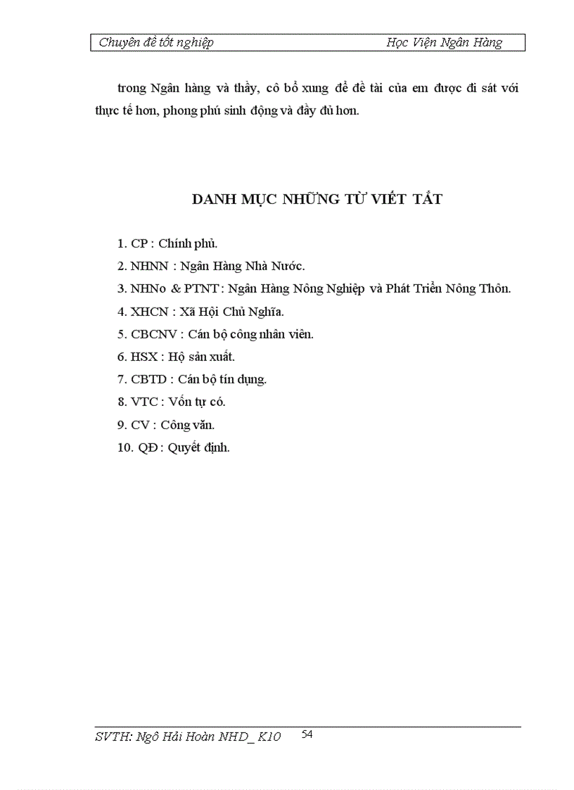 image for page Một số giải pháp nhằm nâng cao chất lượng tín dụng đối với hộ sản xuất nông nghiệp ở Ngân hàng nông nghiệp và phát triển nông thôn huyện Triệu Sơn Tỉnh Thanh Hóa 1