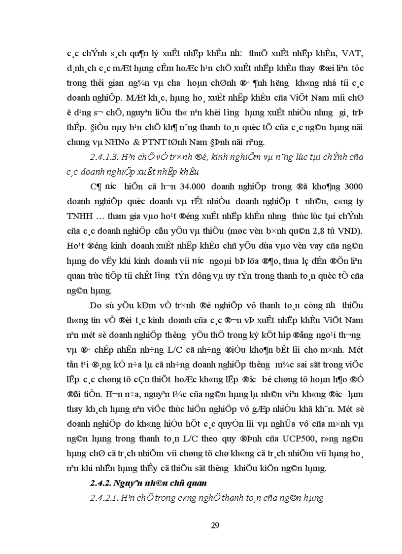 image for page Giải pháp hoàn thiện hoạt động chất lượng thanh toán quốc tế tại NHNN PTNT chi nhánh tỉnh Nam Định 1
