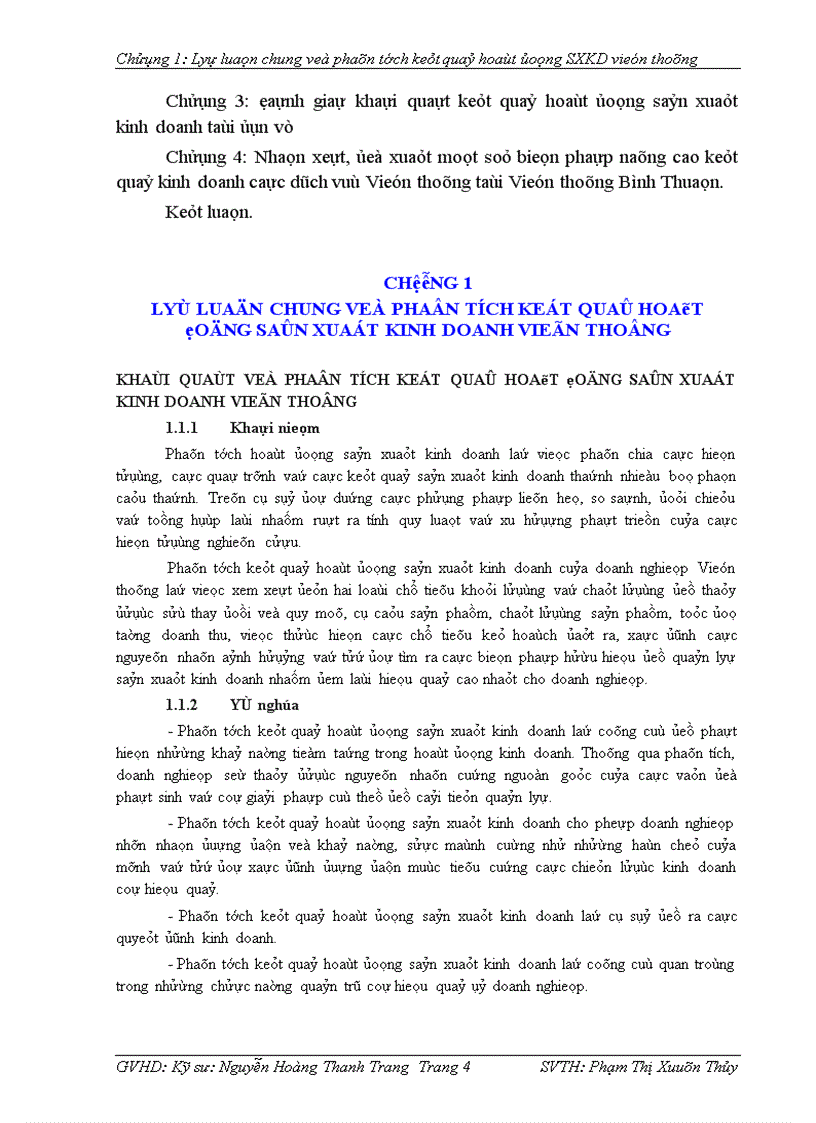 image for page Phân tích kết quả hoạt động sản xuất kinh doanh các dịch vụ Viễn thông tại Viễn Thông Bình Thuận