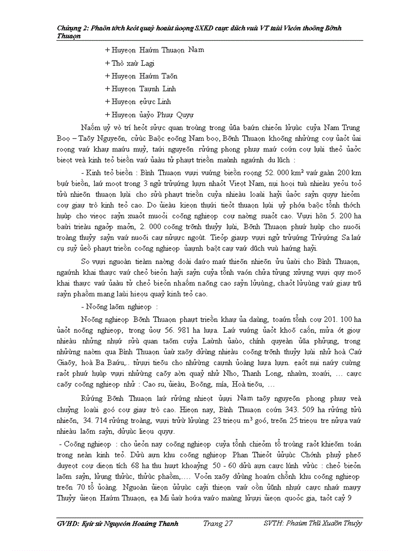 image for page Phân tích kết quả hoạt động sản xuất kinh doanh các dịch vụ Viễn thông tại Viễn Thông Bình Thuận