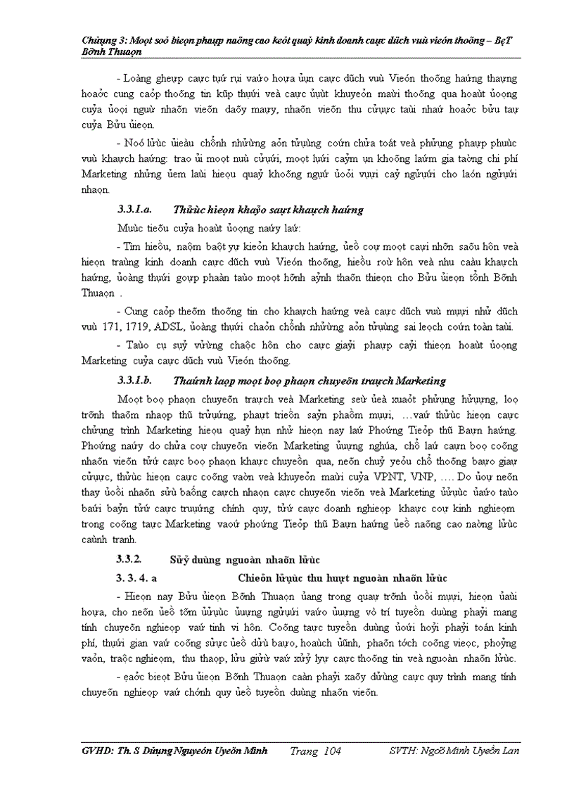 image for page Phân tích kết quả hoạt động sản xuất kinh doanh các dịch vụ Viễn thông tại Viễn Thông Bình Thuận