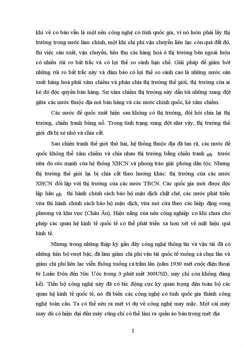 image for page Công nghiệp Việt Nam trong xu thế toàn cầu hoá 1