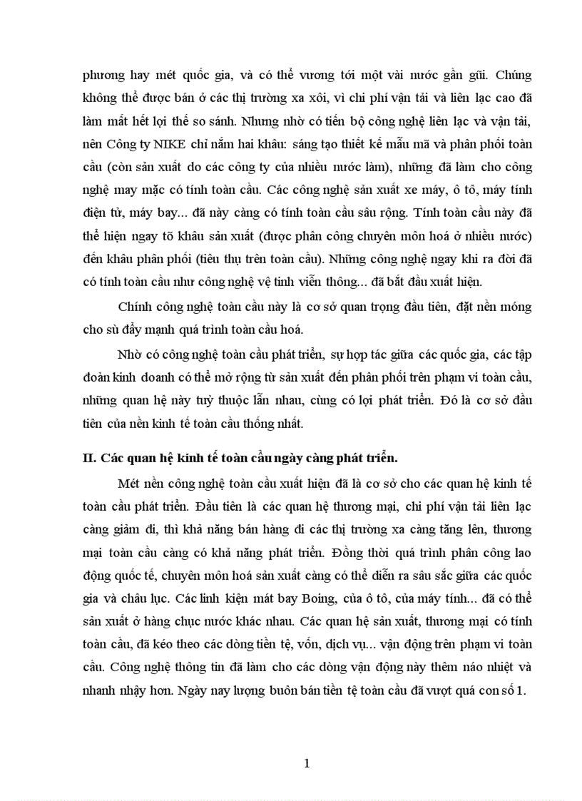 image for page Công nghiệp Việt Nam trong xu thế toàn cầu hoá 1