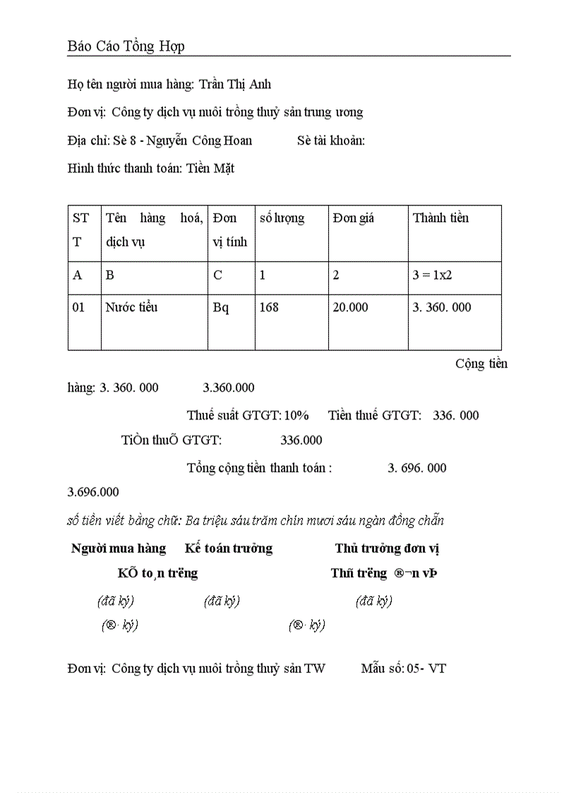 image for page Công tác hạch toán kế toán tại Công ty dịch vụ nuôi trồng thuỷ sản trung ương 1