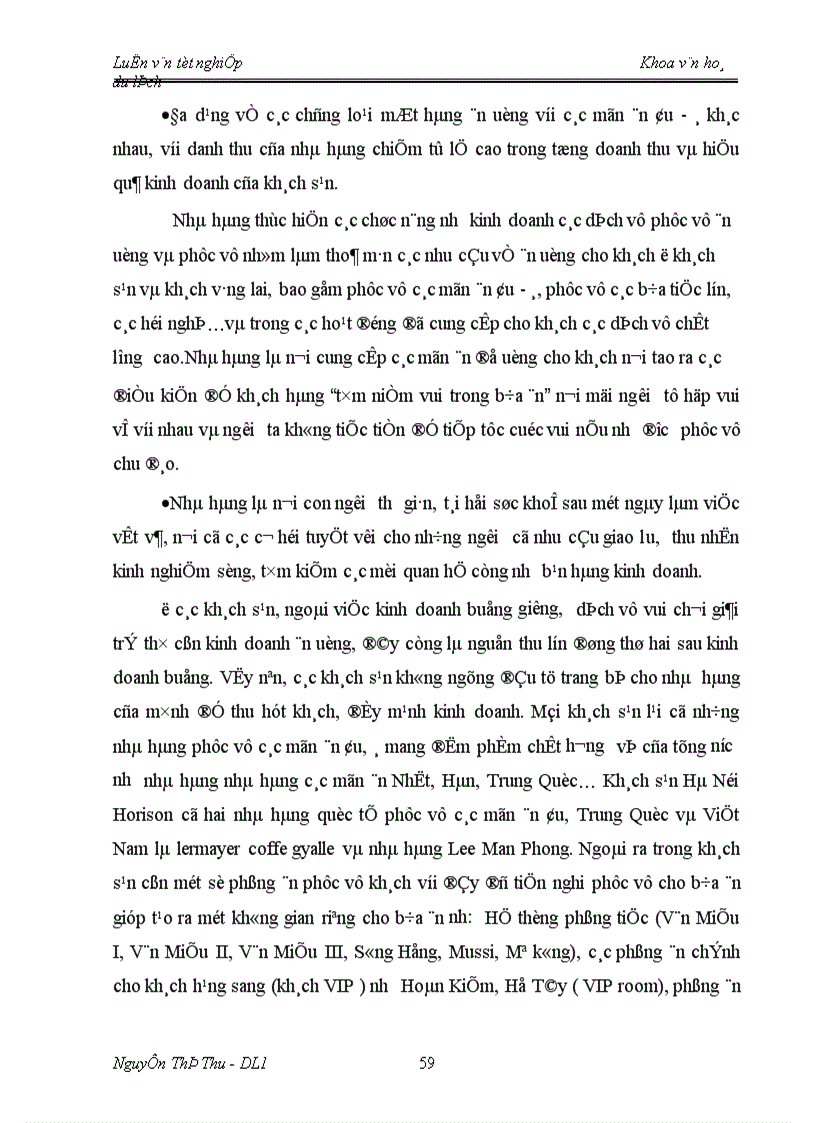 image for page Hoa t đô ng kinh doanh ăn uô ng cu a kha ch sa n Ha Nô i Horison