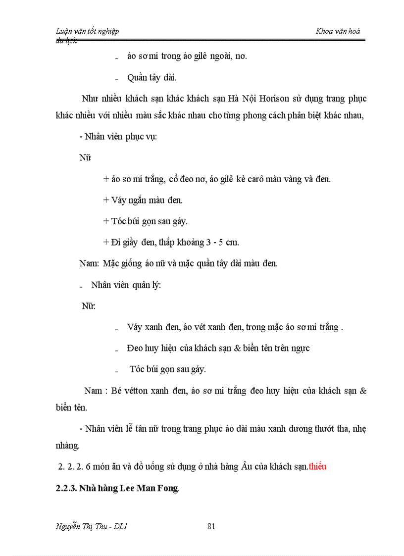 image for page Hoa t đô ng kinh doanh ăn uô ng cu a kha ch sa n Ha Nô i Horison