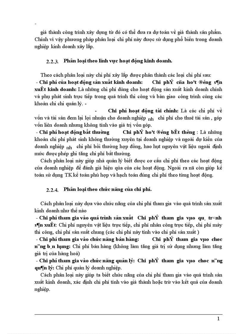 image for page Phương hướng hoàn thiện công tác hạch toán chi phí sản xuất và tính giá thành sản phẩm xây lắp tại công ty xây dựng số 7