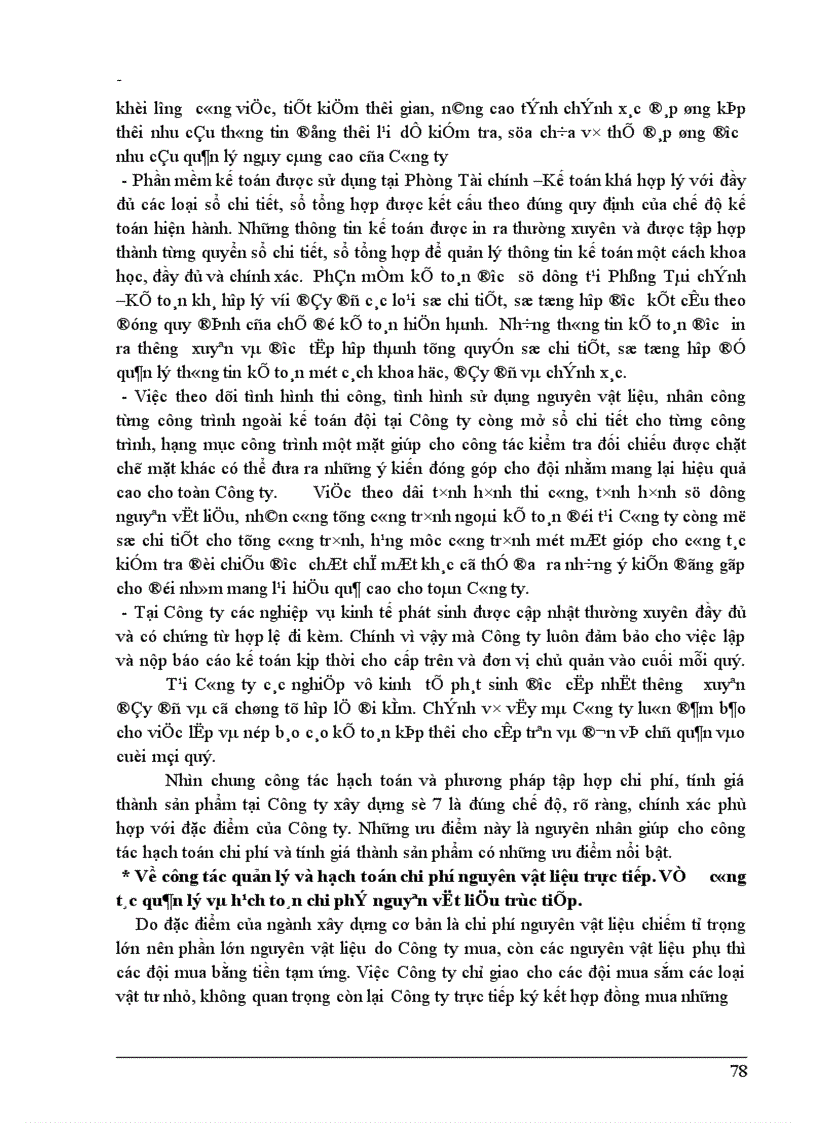 image for page Phương hướng hoàn thiện công tác hạch toán chi phí sản xuất và tính giá thành sản phẩm xây lắp tại công ty xây dựng số 7