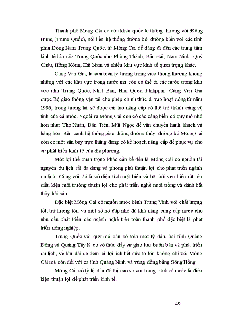 image for page Kinh tế Móng Cái trong thời kỳ đổi mới 1