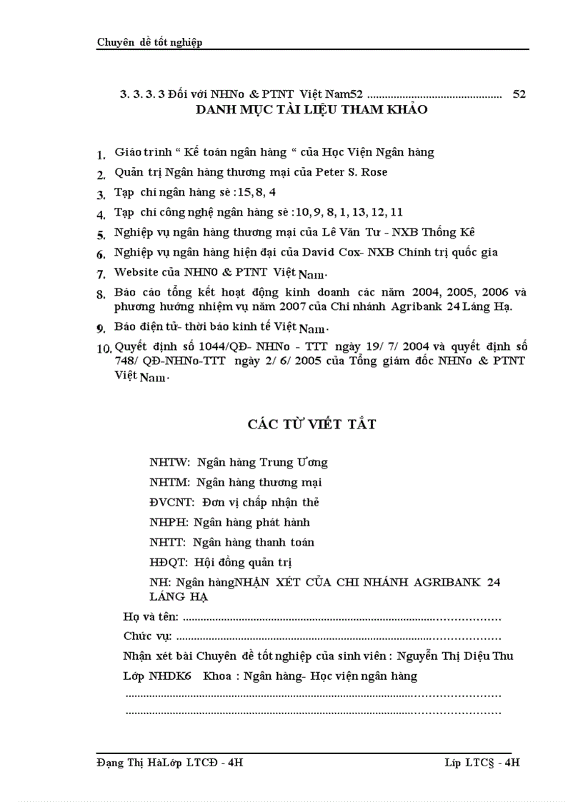 image for page Một số giải pháp nhằm hoàn thiện và phát triển dịch vụ thanh toán thẻ ngân hàng tại Chi nhánh Agribank 24 Láng Hạ Hà Nội