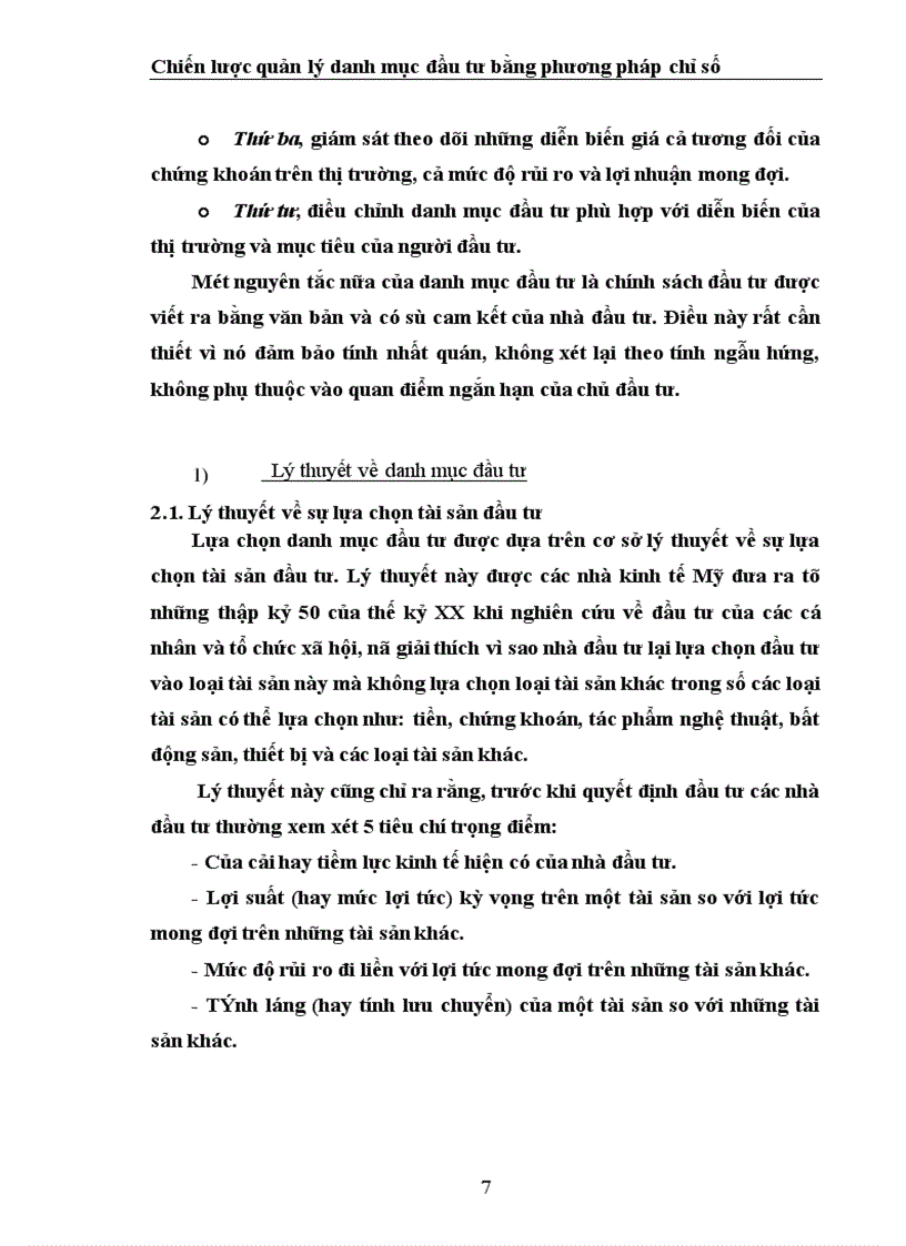 image for page chiến lược quản lý danh mục đầu tư theo chỉ số 1