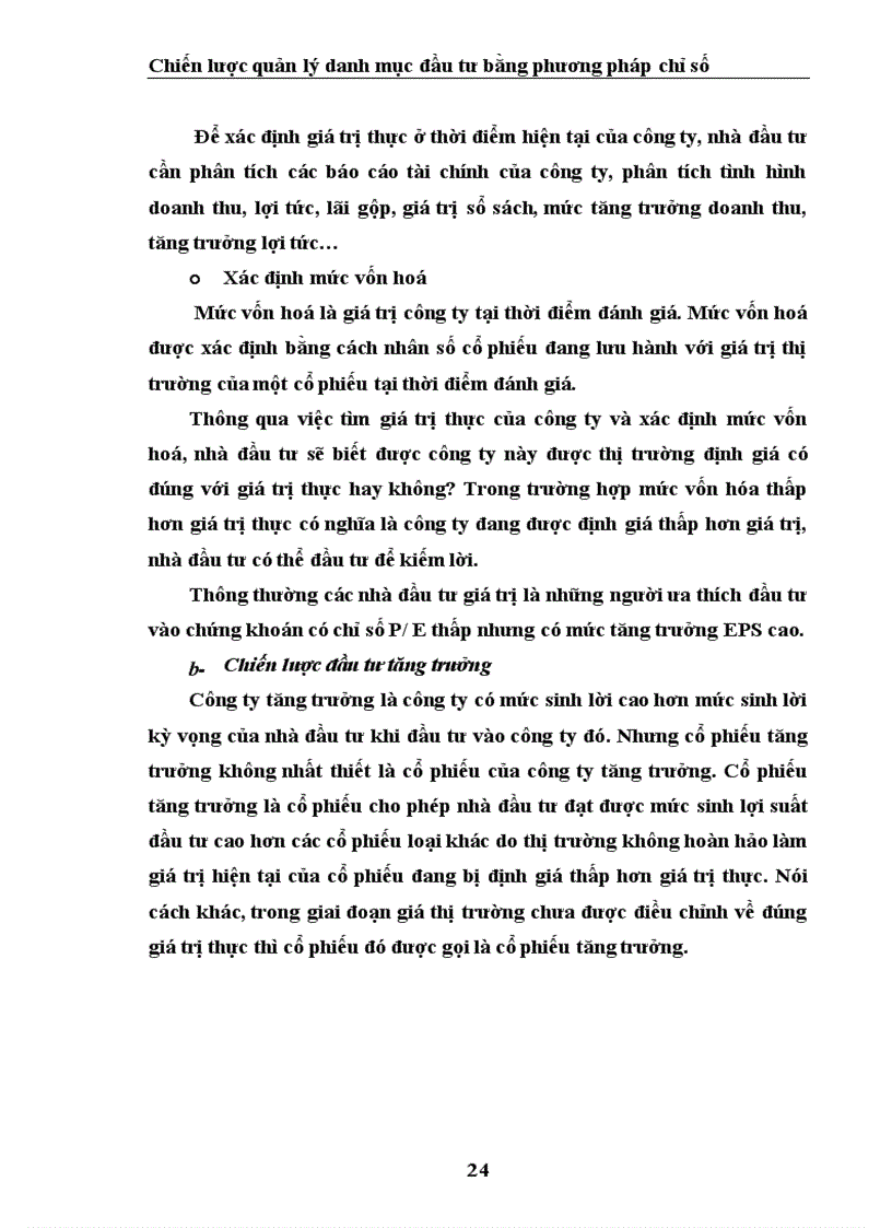 image for page chiến lược quản lý danh mục đầu tư theo chỉ số 1