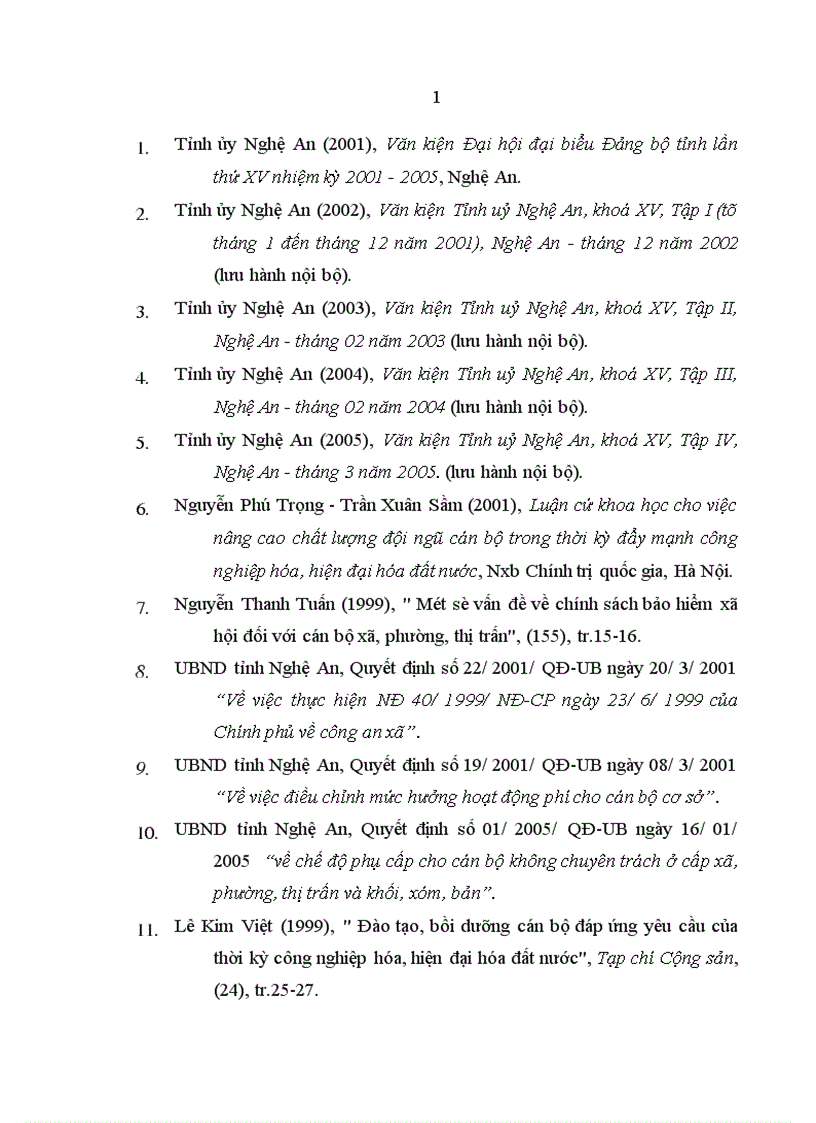 image for page Chính sách đối với đội ngũ cán bộ trong hệ thống chính trị ở cơ sở tỉnh Nghệ An